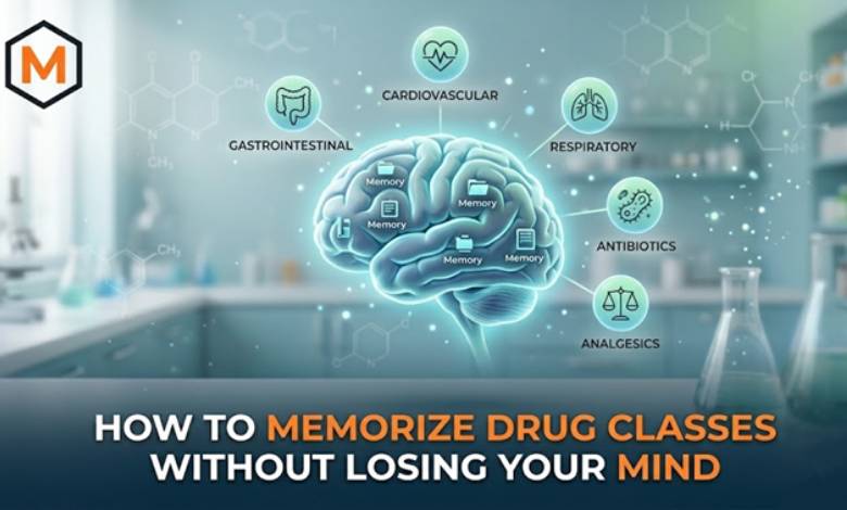 How to Memorise Drug Classes Without Losing Your Mind Drug Classes